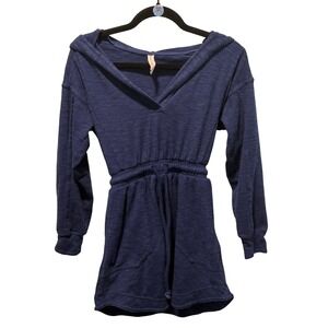 Anthropologie Daily Practice Afterglow Hooded Dress Comfy Athleisure Loungewear